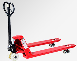 手動搬運車助力超市年末備貨